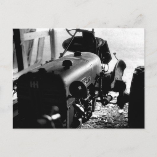 オールドトラクター ポストカード (正面)