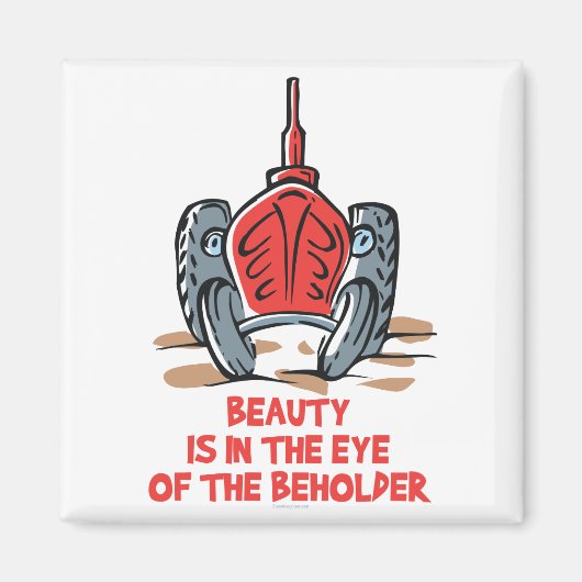 オールドトラクター マグネット (正面)