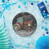 オールドトラクタ国際的ーパインタリー ペーパープレート (パーティー)