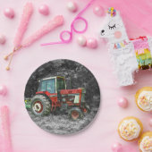 オールドトラクタ国際的ーパインタリー ペーパープレート (パーティー)