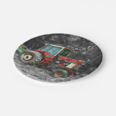 オールドトラクタ国際的ーパインタリー ペーパープレート (アングル)