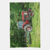 オールドトラク国際的ター キッチンタオル (縦)