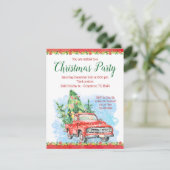 オールドトラッククリスマスパーティの招待状 招待状 (スタンド正面)
