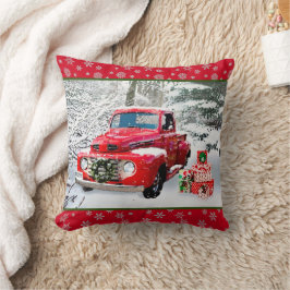 オールドトラックホリデー クッション