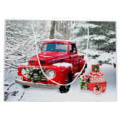 オールドトラックホリデー ラージペーパーバッグ (裏面)