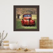 オールドトラック&アウトハウスポスター ポスター (キッチン)