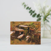 オールドトラック、幽霊町、アリゾナ州ジェロームの近く ポストカード (スタンド正面)