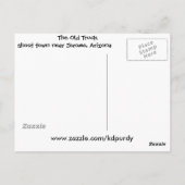 オールドトラック、幽霊町、アリゾナ州ジェロームの近く ポストカード (裏面)