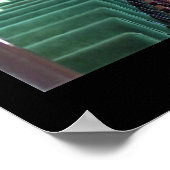 オールドトレインインテリア写真ポスター ポスター (角)