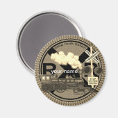 オールドトレイン マグネット (正面/裏面)