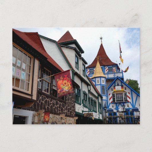 オールドドイツタウンヘレングルジア ポストカード (正面)