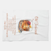 オールドドファッションドリンクレシピ キッチンタオル (横)