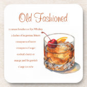 オールドドファッションドリンクレシピ コースター (正面)