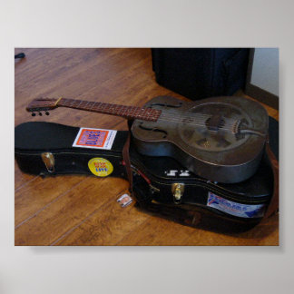 オールドナショナルギター ポスター