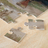 オールドナポレオン絵を描の戦場ライプツィヒ ジグソーパズル (側面)