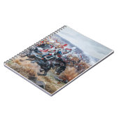 オールドナポレオン絵を描の戦場ライプツィヒ ノートブック (左側)