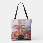 オールドニューイングランド トートバッグ (裏面)