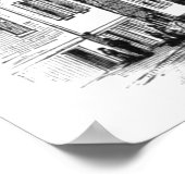 オールドノースチャーチプリント ポスター (角)