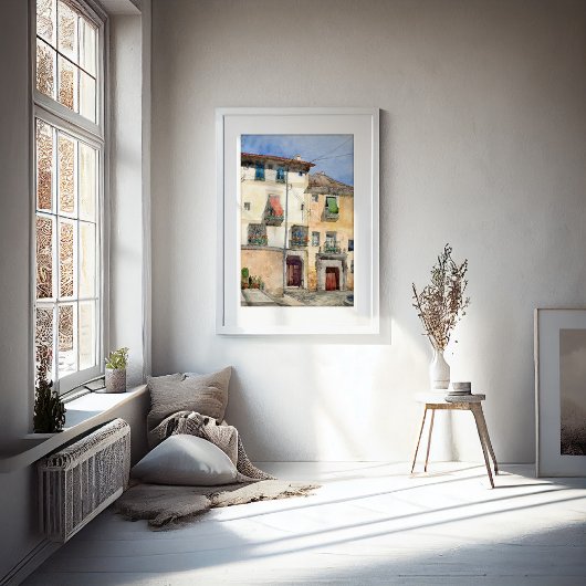 オールドハウスアットセゴビア,スペイン | キャスギルバート ポスター