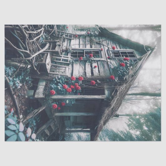 オールドハウスインザウッズとバラデコページ 薄葉紙 (正面)