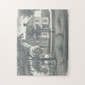 オールドハウスツリーズローンパズル ジグソーパズル (縦)