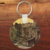 オールドハウスバイビンセントヴァンゴッホ キーホルダー (正面)