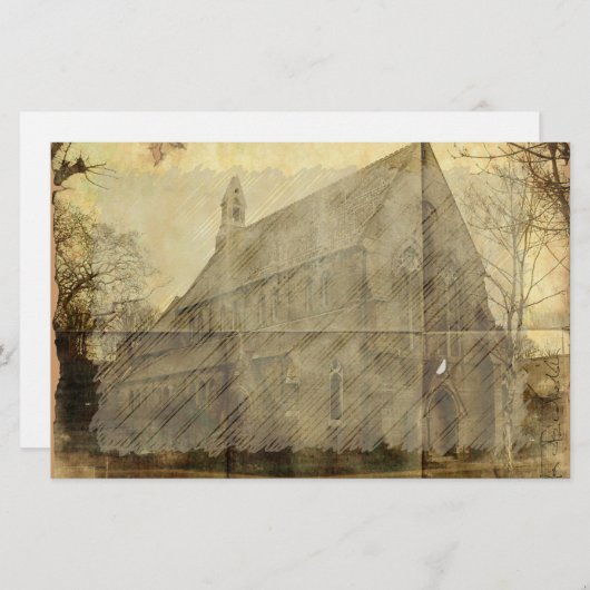 オールドハウスヴィンテージ文房具 便箋 (正面/裏面)