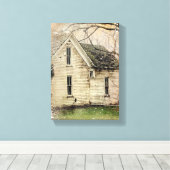 オールドハウス キャンバスプリント (インサイチュ (ウッドフロア))