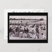 オールドハガキ、エディンバラ、ポルトベロビーチ ポストカード (正面/裏面)