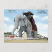 オールドハガキ – エレファントホテル,アトランティックシティ ポストカード (正面)