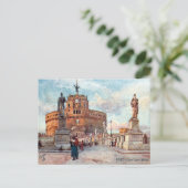 オールドハガキ – カステルサンタンジェロ,ローマ ポストカード (スタンド正面)