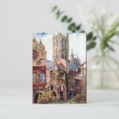 オールドハガキ – カンタベリー大聖堂 ポストカード (スタンド正面)