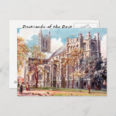 オールドハガキ – カンタベリー大聖堂 ポストカード (正面/裏面)