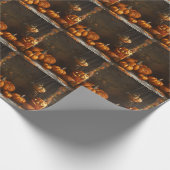 オールドハッピーハローウィンホームコレクション ラッピングペーパー (角)