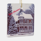 オールドハビクトリアンウス – ホームフォーザホリデーズ セラミックオーナメント (右)