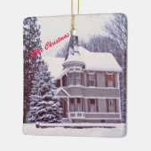 オールドハビクトリアンウス – ホームフォーザホリデーズ セラミックオーナメント (左)