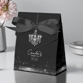 オールドハリウッドB & Wシャンデリアスウィート16 ID1108 フェイバーボックス