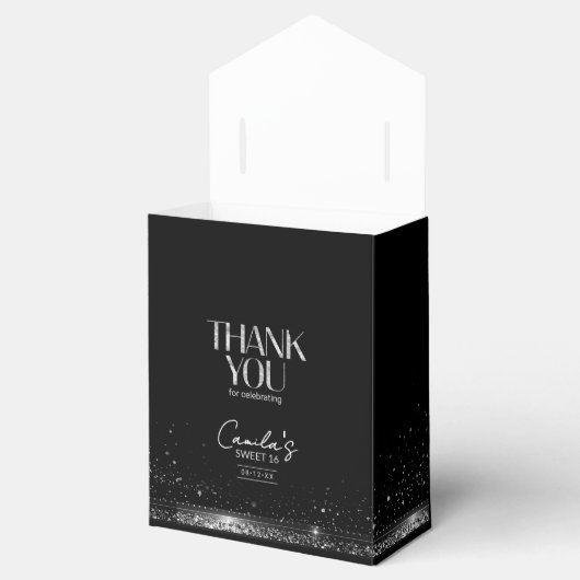 オールドハリウッドB & Wシャンデリアスウィート16 ID1108 フェイバーボックス (オープン)