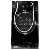 オールドハリウッドB & Wスイート16 ID1108スモール抱き枕 スモールペーパーバッグ (正面)