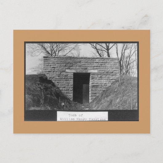 オールドハリソン墓はがき ポストカード (正面)