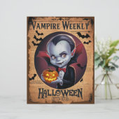 オールドハロウィーン新聞ヴァンパイアスクラップブック紙 (スタンド正面)