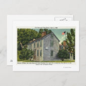 オールドハンコッククラークハウスビューポール・リバーライドB ポストカード (正面/裏面)