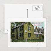 オールドハンコッククラークハウスビュー# 2 ポストカード (正面/裏面)