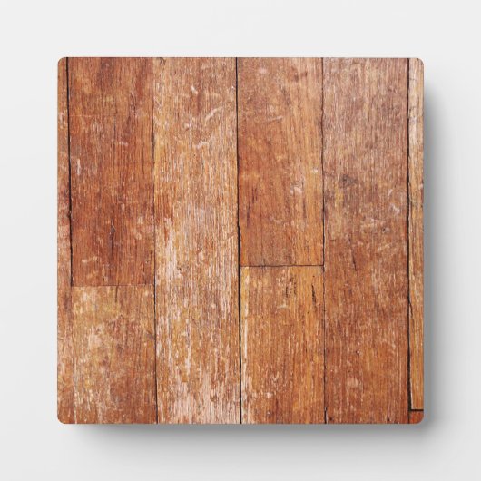 オールドハードウッドルックプラーク フォトプラーク (正面)