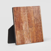 オールドハードウッドルックプラーク フォトプラーク (正面)