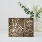 オールドバイク ポストカード (スタンド正面)