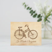 オールドバイク ポストカード (スタンド正面)