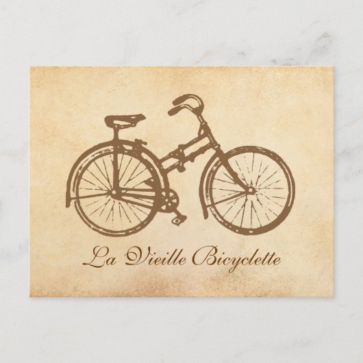 オールドバイク ポストカード (正面)