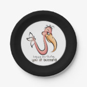 オールドバザール誕生日紙プレート ペーパープレート (正面)