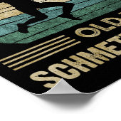 オールドバターハンドドミントンシャトルおもしろいヴィンテージ ポスター (角)